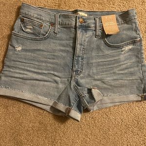 Madewell High Rise Women’s Jean Shorts.
